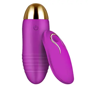 เซ็กซ์ทอยสีชมพูสำหรับผู้หญิง,เซ็กซ์ทอยทางเพศไข่สั่นได้สำหรับผู้หญิงมีรีโมทคอนโทรลกันน้ำ