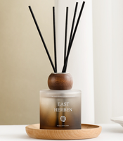 Diffuseur de parfum en bois de qualité supérieure, fabrication OEM |   Parfum longue durée, éliminateur d'odeurs pour salle de bain, ornement parfumé d'intérieur pour la maison, coffret cadeau