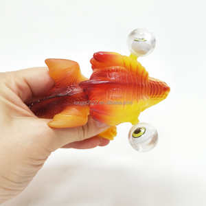 Juguete de dinosaurio con ojos saltones, antiestrés, animales para apretar, juguetes blandos con ojos que se salen, regalos para descompresión, ¡superventas! - Product Image 2
