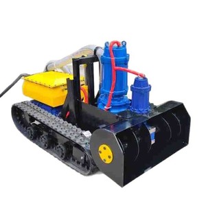 Water Tank Capacity 15 L Track Based Movement High Pressure <b>Pump</b> System Remote Control Commercial Cleaning Robot - Product Image 4