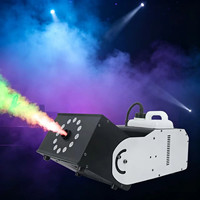 Machine à fumée oscillante DMX512 à télécommande multi-angle réglable 3000W avec 12x3W LED RGB