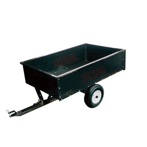 JIESHI 1500LB Gran capacidad ATVs <span class=keywords><strong>Tractor</strong></span> de césped Cortacésped Carro de descarga de jardín <span class=keywords><strong>para</strong></span> alimentación de animales - Product Image 1