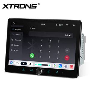 XTRONS Autoradio Android 10.1 pouces Double Din avec système de navigation, double Bluetooth, écran QLED, UNISOC 7865, 8+128 Go, 4G mondial, DSP AKM - Product Image 4