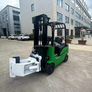 Montacargas para Manipulación de Rollos de Papel con Pinza Giratoria, Eléctrico, para Trabajo en Pie, de Alta Eficiencia para Almacenes, con Certificación CE y en Stock - Product Image 4