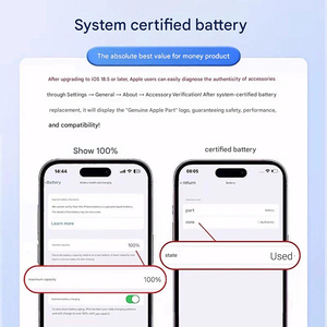 12 Mini 2227mAh 0-Cycle 100% Health No Popup Solderless Diagnostics <b>Battery</b> for iPhone 12 Mini CE RoHS - Product Image 6