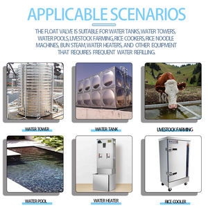 1/2การไหลของน้ำขนาดใหญ่ "3/4" 1 "ถังน้ำลอยบอลวาล์วน้ำพลาสติกลอยน้ำการควบคุมระดับหอคอยน้ำแบบอัปเกรด - Product Image 6