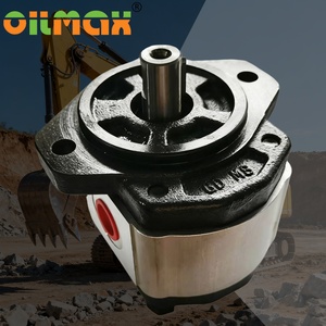 ปั๊มเกียร์ไฮดรอลิก CI34K-A02-027L CI34KA02027L 3/4" แบบมีร่องลิ่ม น็อต SAE A-2 1-4 GPM 4350 PSI พอร์ต SAE 10 SAE 12 - Product Image 1