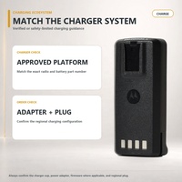 Baterai Radio Motorola PMNN4080AR Asli Kapasitas Tinggi Li Ion 2250mAh IP54 untuk CP100d CP185 Kit Pengganti Armada