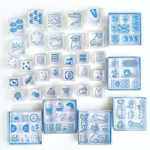 Máscara de Hielo, Mini Cuaderno Bonito, Material de Escritura, <span class=keywords><strong>Sellos</strong></span> <span class=keywords><strong>Acrílicos</strong></span> Transparentes con Formas Personalizadas para Scrapbooking y Decoración - Product Image 5