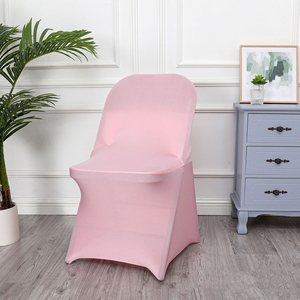 Funda Elástica <span class=keywords><strong>para</strong></span> Silla <span class=keywords><strong>de</strong></span> Color Sólido, Cubierta Tejida <span class=keywords><strong>para</strong></span> Silla Plegable, Asiento Elástico, Lavable, Banquete, Evento, Boda, Uso en Hotel - Product Image 6
