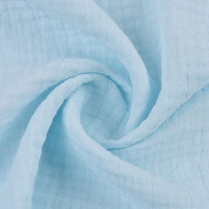 <span class=keywords><strong>Tela</strong></span> de Muselina de Doble Gasa de Algodón 100% Crepé Arrugado al <span class=keywords><strong>por</strong></span> Mayor, Tejido Transpirable para Vestidos, Ropa <span class=keywords><strong>Infantil</strong></span> y Juguetes para Niños - Product Image 5