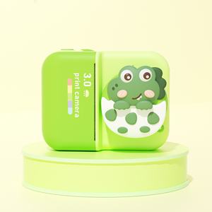 Appareil <span class=keywords><strong>photo</strong></span> numérique CMOS pour enfants 3.0 Capteur <span class=keywords><strong>vidéo</strong></span> Full HD MicroSD Fabricant d'autocollants à impression instantanée pour filles de 3 à 10 ans Cadeau d'anniversaire de Noël - Product Image 3