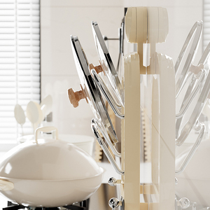 Nouveau design best-seller Accessoires de maison <span class=keywords><strong>Support</strong></span> de couvercle de <span class=keywords><strong>casserole</strong></span> <span class=keywords><strong>Support</strong></span> de repose-cuillère <span class=keywords><strong>Support</strong></span> de <span class=keywords><strong>casserole</strong></span> Couvercle de <span class=keywords><strong>casserole</strong></span> - Product Image 4