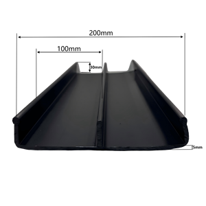 Bande d'encastrement en béton E-Polylock pour géomembrane industrielle HDPE EL-20, haute résistance, étanche, écologique, pour bassins, barrages et décharges. - Product Image 2