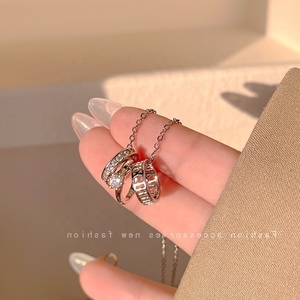 Collana girocolli in platino 316L in acciaio inossidabile - Product Image 3