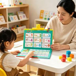 หนังสือเสียงอิเล็กทรอนิกส์<span class=keywords><strong>ภาษา</strong></span>อังกฤษแบบคลิกเพื่ออ่าน พร้อมตัวเลขและตัวอักษร ของเล่นเสริมพัฒนาการสำหรับ<span class=keywords><strong>เด็ก</strong></span> <span class=keywords><strong>3</strong></span>-6 ปี - Product Image 4