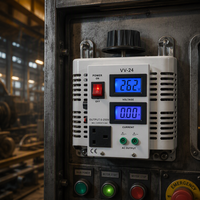 Transformateur Variable Variac Convertisseur Boost 2 KVA Monophasé AC Affichage LCD Cuivre TDGC2