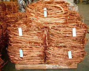 Chatarra de alambre de cobre rojo alambre de cobre de alta pureza 99.99% pureza para la venta