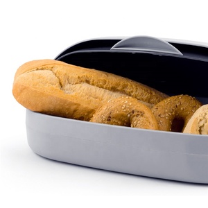 Unique Product BPA free Plastic Material Kitchen Baked Goods Storage Container Bread Bin Bread Box