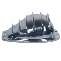 Nouveau cache différentiel en aluminium poli pour moteur 85-03 10.25 & 10.5 12 boulons avec quincaillerie