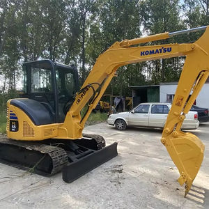 Miniexcavadora Komatsu Pc55 de Cabina Cerrada, Máquina de Excavación Komatsu Pc55 de Bajo Precio, a Bajo Precio, De La Serie de 2000 - Product Image 1