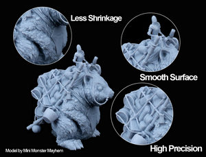 Jamghe <span class=keywords><strong>New</strong></span> LCD tiêu chuẩn Pro nhựa LCD 12K độ chính xác cao UV có thể chữa được nhựa tiêu chuẩn cứng nhắc 405nm <span class=keywords><strong>3D</strong></span> máy in Nhựa - Product Image 4