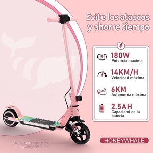 Scooter Eléctrico Plegable para Niños E10s, Marco de Aluminio, Luces LED Dobles, Velocidad Máxima 14 km/h, Autonomía de 60-90 Minutos, Envío desde Almacén en México - Product Image 2