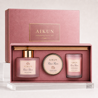 AIKUN Ästhetisches Duftkerzen- und Raumduft-Set mit Eigenmarke Luxus für Heimdekoration Duft-Geschenkbox OEM