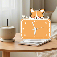Horloge de bureau en acrylique transparent personnalisée en gros – Votre design, haute qualité pour la maison, le bureau, la salle de classe, la décoration, cadeau – Vente directe usine