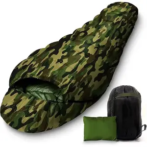 Saco de dormir semplice portatile ultraleggero singolo sacco a pelo campeggio natura escursionismo giungla sacco a pelo