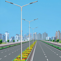 Postes de lámpara de carretera de acero inoxidable a precio de fábrica de 4m a 14m para poste de iluminación de carretera cuadrada de jardín