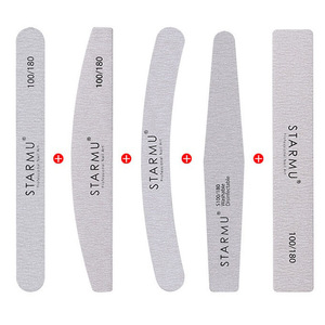 Lime à ongles Starmu 100/180 Grit, forme diamant, outil professionnel pour le nail art - Product Image 1