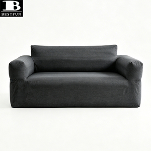 Canapé gonflable 2 places durable et imperméable, chaise de camping, chaise longue avec valves Boston à montage rapide pour piscine et jardin - Product Image 5