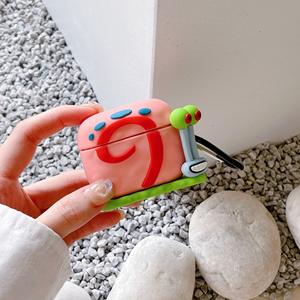 Étui pour écouteurs Snail Pro tridimensionnel, 1ère, 2ème et <span class=keywords><strong>3</strong></span>ème générations, antichoc, souple, adapté aux dessins animés - Product Image 6