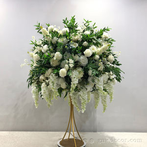 Arrangement floral de glycine, planificateur de mariage, guirlande artificielle, décoration, boules de fleurs, support de bouquet, centre de table - Product Image 1