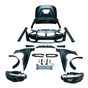 Kit carrozzeria parafanghi in ferro di alta qualità per <span class=keywords><strong>BMW</strong></span> serie 3 <span class=keywords><strong>F30</strong></span> <span class=keywords><strong>paraurti</strong></span> anteriore e minigonne laterali - Product Image 1