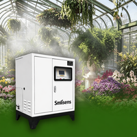 Système de brumisation haute pression 100 bars en acier inoxydable, pulvérisateur électrique télécommandé pour serres, pépinières et irrigation des plantes
