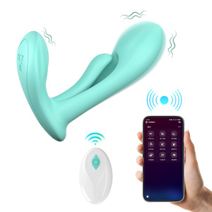 Vibrador Estimulador de Clítoris, Punto G y Próstata, Inalámbrico, Resistente al Agua, Recargable, Silencioso, de Silicona, Masajeador para Parejas - Product Image 1