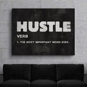 HD Motivazionale Quote di Arte Della Parete della Tela di Canapa Pittura Nordic Foto in Bianco e Nero Vintage Room Decor Dipinti Murali di Ispirazione - Product Image 6