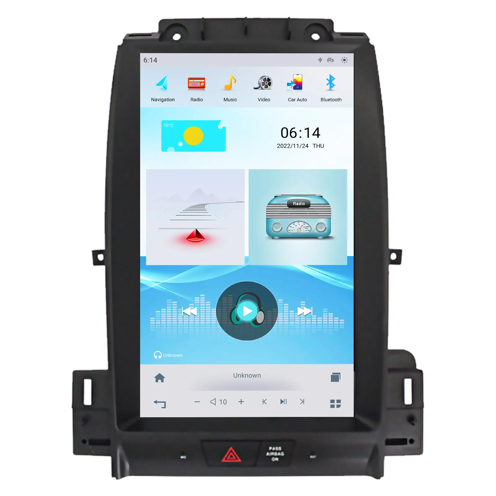 Rádio multimídia automotivo CV-F637 Ford Taurus para DVD player e vídeo de carro com navegação GPS Android 11.0