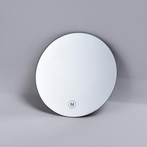 Fabrika özelleştirilmiş duvara monte tek taraflı şarj edilebilir ışıklı Oval ayna - Product Image 6