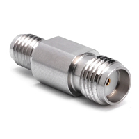 Adaptador RF SMA-SSMA-KKS, Conector Coaxial RF de 50 Ohmios, Conector de Microondas de Precisión, OEM ODM Personalizado