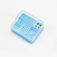 Autoclave Endo fichiers boîte dentiste matériaux porte-fraises outils de dentisterie boîte en plastique boîte de stérilisation outils multifonctions