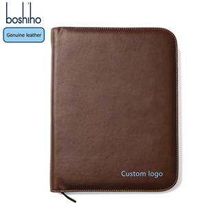 Top Grain Leather Durable Portable Professional Business Padfolio Document Organizer <b>Writing</b> <b>Pad</b> Laptop Protection for Men Women - Product Image 6
