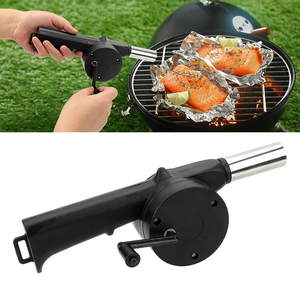 Wholesale Portable Barbecue Fan Air Blower Fast <b>Fire</b> Outdoor Hand Cranked BBQ <b>Bellows</b> Tools Picnic Camping Accessories - Product Image 5