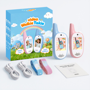 Anicebb ดีไซน์ล่าสุด <span class=keywords><strong>บริการ</strong></span> OEM เครื่องวอล์คกี้ทอล์คกี้สำหรับเด็ก ระยะ 400 ม. ระบบส่งสัญญาณไร้สาย <span class=keywords><strong>2</strong></span>.4GHz พร้อมฟังก์ชั่นเปลี่ยนเสียงหุ่นยนต์ สื่อสารสองทาง - Product Image 6
