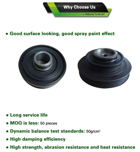 Puleggia Ammortizzata per Albero Motore <span class=keywords><strong>TOYOTA</strong></span> COASTER 3B 14B 13470-58032 13470-16100 13470-15070 13470-16050 13470-16061 - Product Image 6