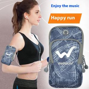 Sac de bras de sport personnalisé pour téléphone portable, transparent, pour Apple et Huawei, sac de poignet et de taille, course en plein air estivale - Product Image 2