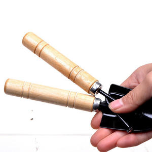 1:12 peralatan taman miniatur sekop Mini dan alat pertanian penggaruk aksesoris rumah boneka furnitur taman peri - Product Image 3