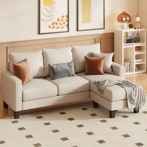 Ensembles de canapés de salon au design moderne Divan modulaire sectionnel en tissu et <span class=keywords><strong>cuir</strong></span> Canapé Afra Tobia <span class=keywords><strong>Scarpa</strong></span> Soriana - Product Image 2